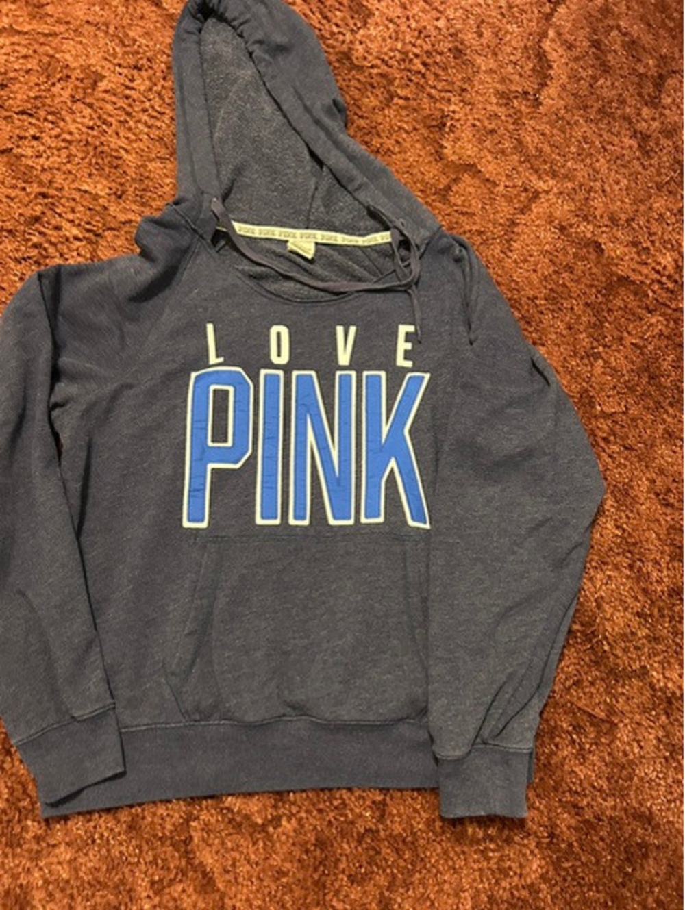 Victorias Secret Pink Navy Hoodie